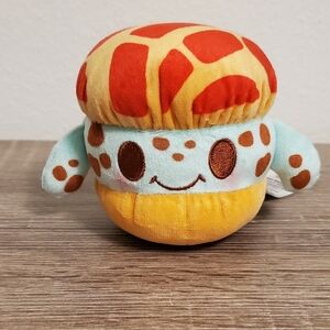 Disney Parks Munchlings 4" Gourmet Goodies Squirt Concha Ice Cream Bread Plush